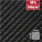 Preview: Carbon Fabric 200 g/m² Twill | HP-T200/120C