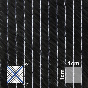 200 g/m² Bidiagonal Carbon fabric