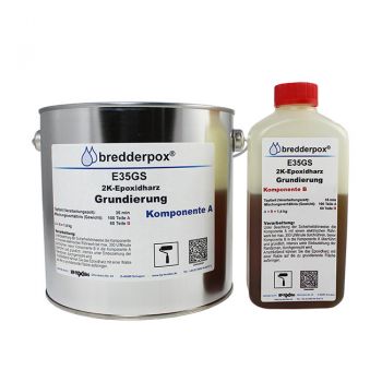 4 kg Epoxy Priming Resin 35 min (low viscous) | HP-E35GS