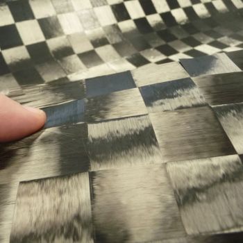 Preview: 64 g/m² Spread Tow Carbon Fabric Plain - 3K-Fibre | HP-P161SC