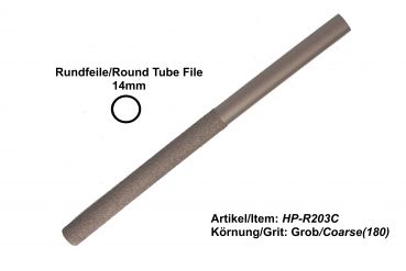 Rundfeile 14 mm HP-R203C