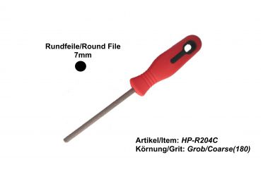 Round 7mm File HP-R204C