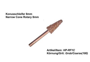 Narrow Cone Rotary 8mm | HP-RF1C