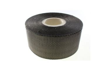 200 g/m² Carbonfabric-Tape Plain (100 mm) | HP-P202C/100