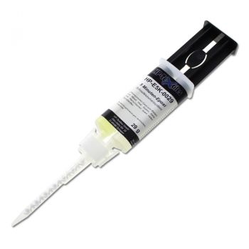 Adhesive resin epoxy in a double syringe HP-E5K