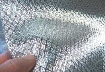 200 g/m² fiber glass fabric aluminium | **rhomb**