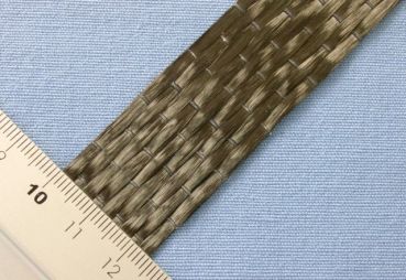 315 g/m² Unidirectional-Carbonfabric-Tape (25 mm) | HP-U315C/025