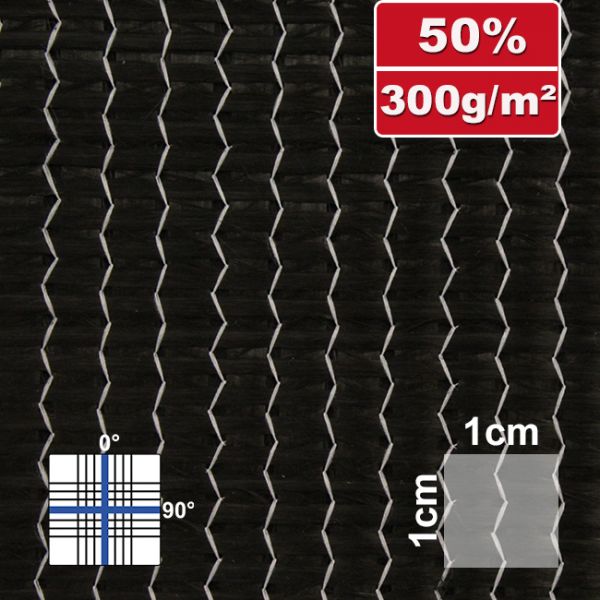 300 g/m² Bidiagonal Carbon fabric
