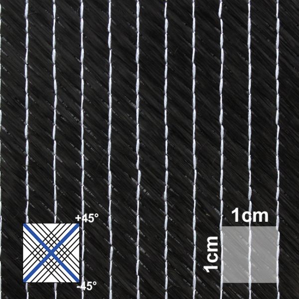 200 g/m² Bidiagonal Carbongelege |