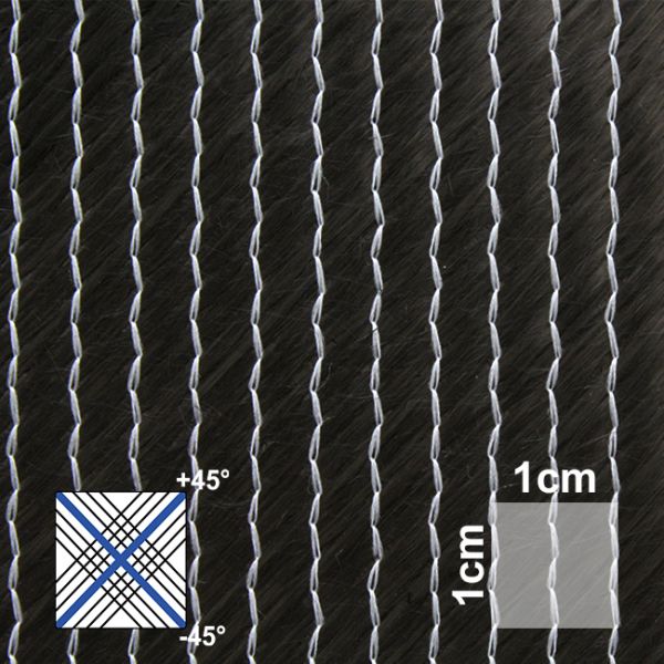 300 g/m² Bidiagonal Carbonfabric | HP-B305C