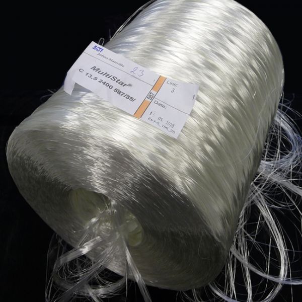 Fibre spray roving silanes for an application with unsaturated polyester resins, epoxy and polyurethane resins