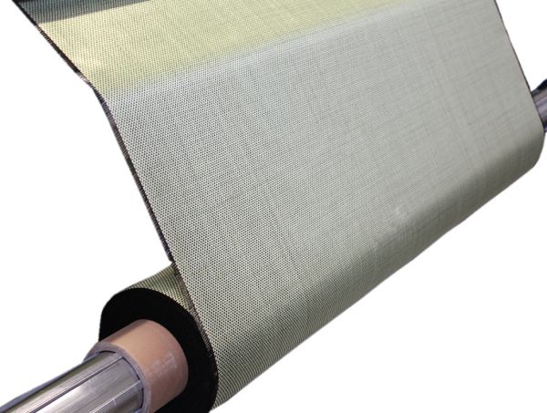 165g/m²  Hybrid Fabric Plain  -  Carbon/Kevlar  HP-P166AC
