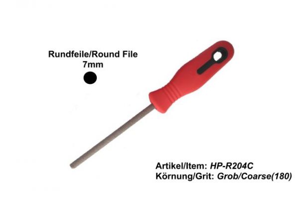 Rundfeile 7mm HP-R204C