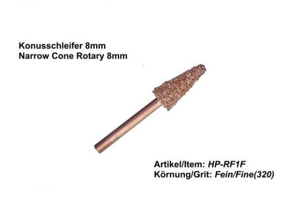 Narrow Cone Rotary 8mm | HP-RF1F