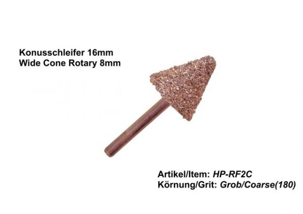 Wide Cone Rotary 16mm | HP-RF2C