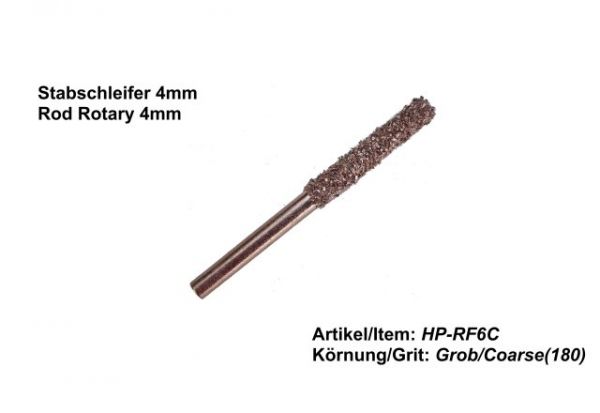 Stabschleifer 4 mm | HP-RF6C