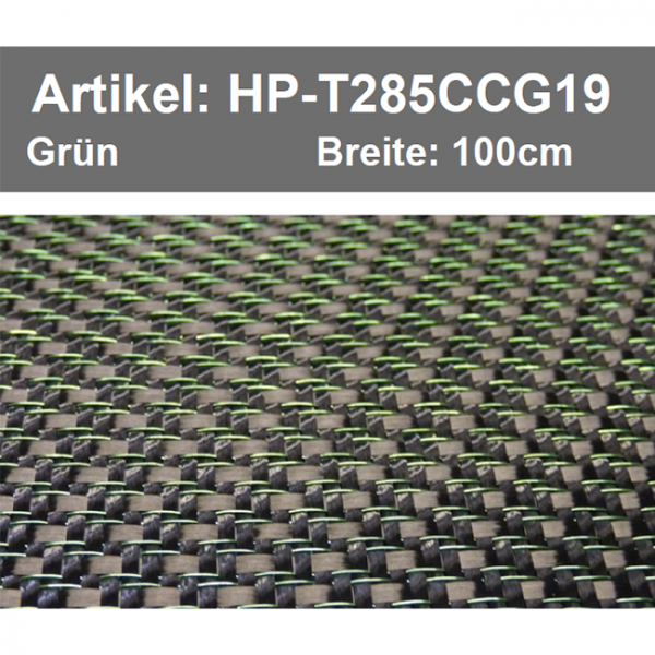 285 g/m² Carbon-Design-Gewebe "glitter carbon" | HP-T285C