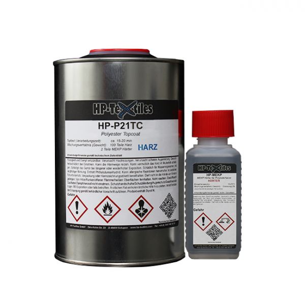 Polyester Topcoat inkl. Härter | HP-P21TC