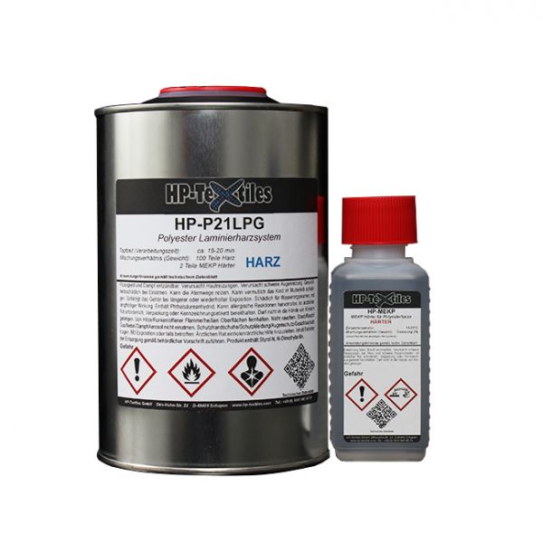 Polyester resin based on orthophtalic acid -Resin & Hardener- | HP-P21LPG