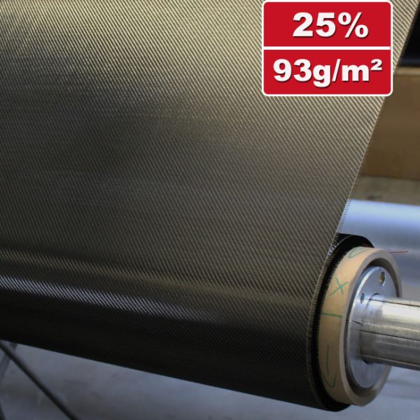 Carbon fabric 93g/m² Twill 2/2 | SP-T93C