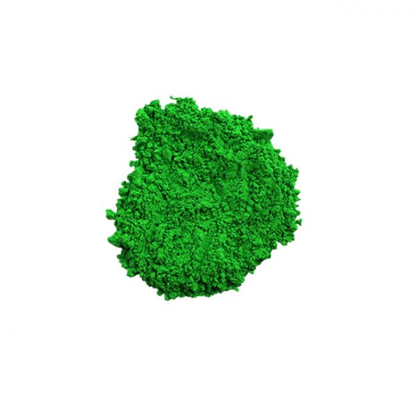 Green fluorescent pigments